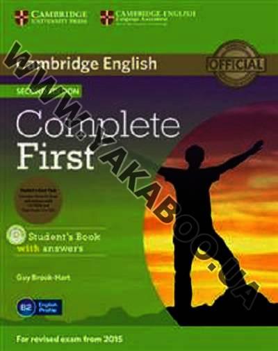 

Complete First Second edition Students Book Pack (SB with Answers and CD-ROM and Audio CDs(2))-Гай Брук-Харт-(9781107698352)