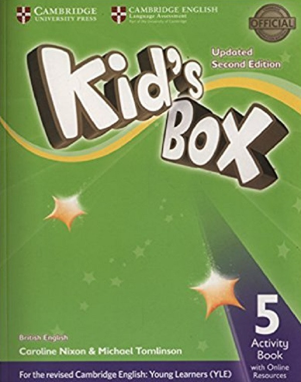 

Kid's Box Level 5 Activity Book with Online Resources British English-Керолайн Ніксон, Майкл Томлінсон-(9781316628782)
