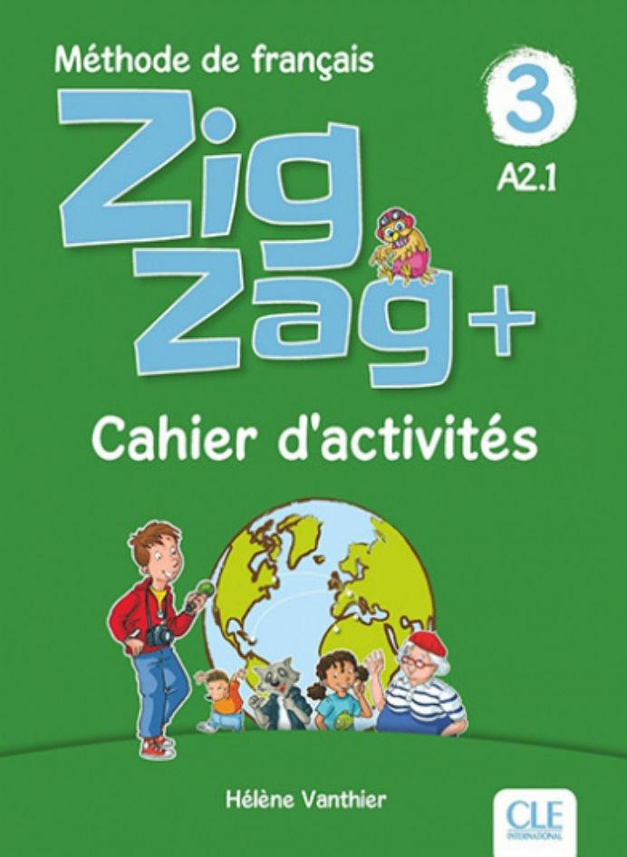 

ZigZag+ 3 Cahier Activites-Елен Вант’є-(9782090384345)