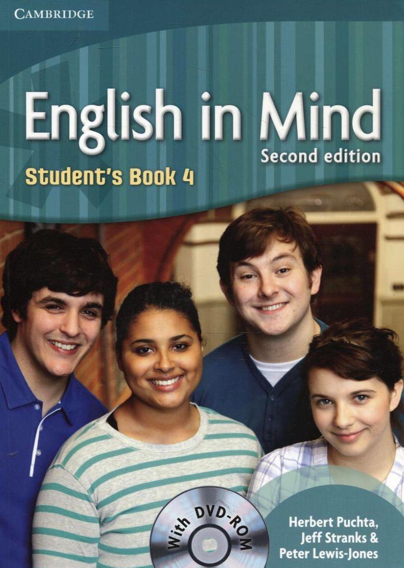 

English in Mind. Student's Book 4. 2nd Edition (With DVD-Rom)-Джефф Стренкс, Пітер Льюїс-Джонс, Герберт Пучта-(978-0-521-18446-5)