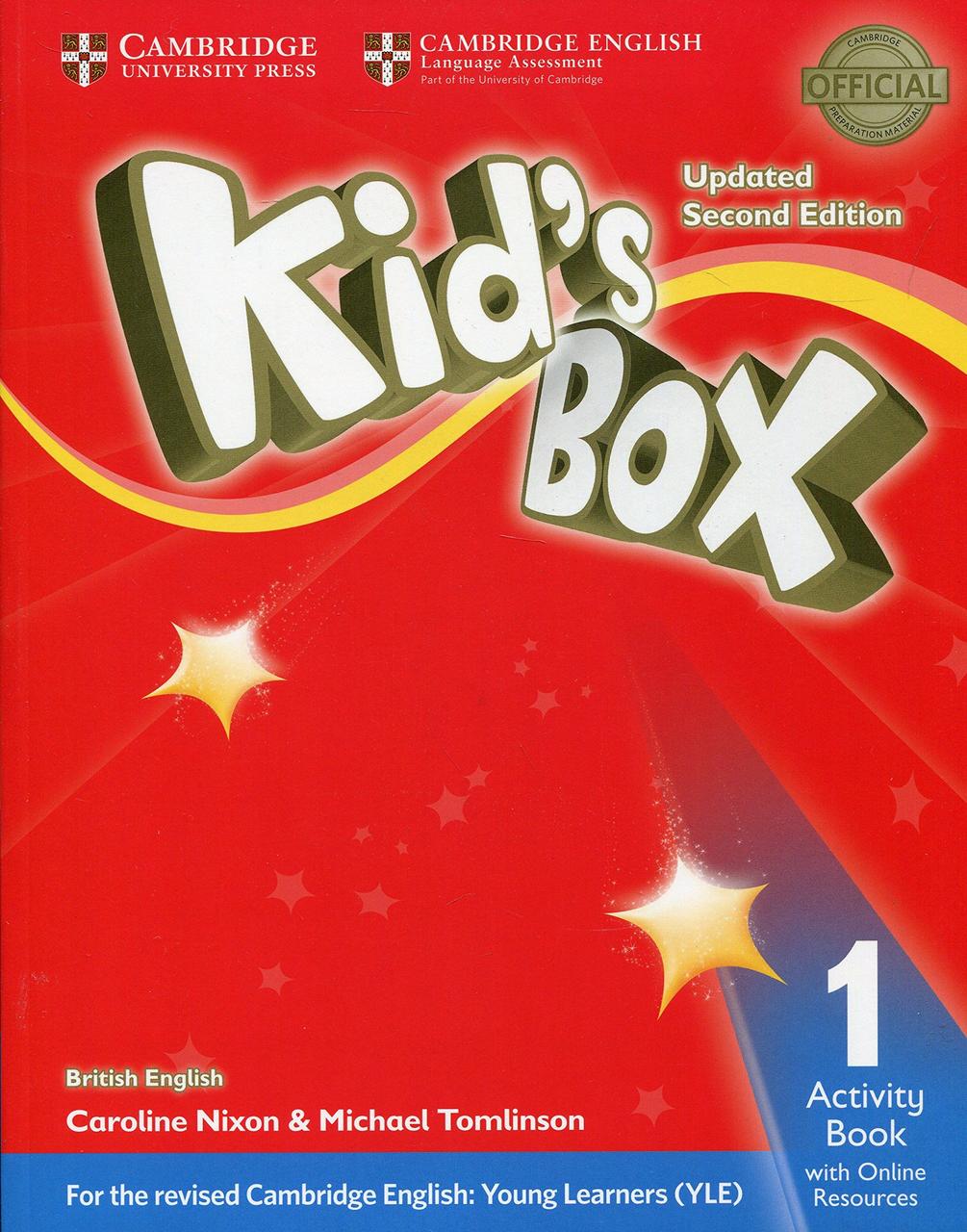 

Kid's Box Level 1 Activity Book with Online Resources British English-Керолайн Ніксон, Майкл Томлінсон-(9781316628744)