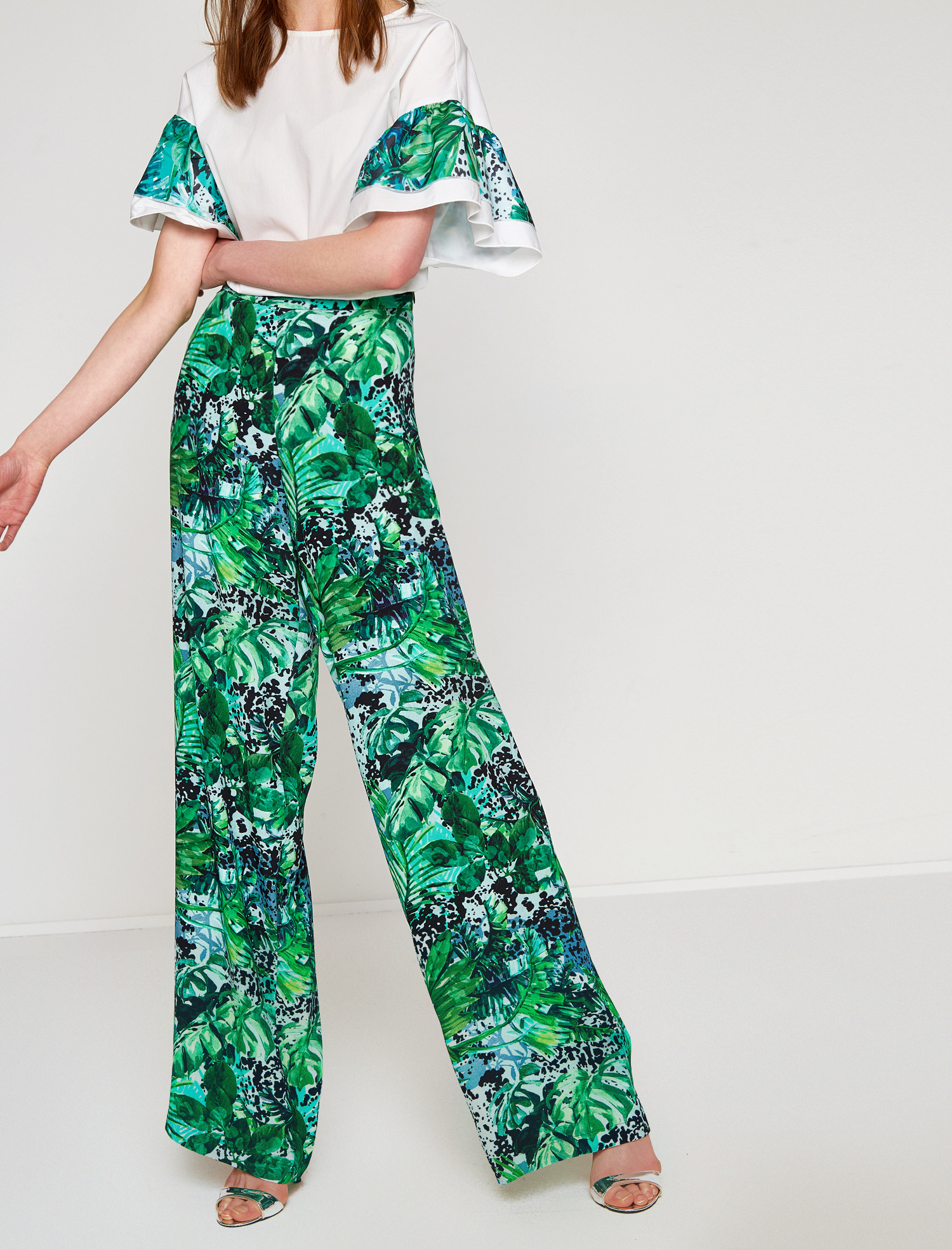 

Брюки Koton 7YAK42353UW-D58 38 Green Design