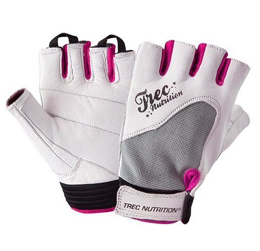 

Перчатки женские Fitness Trec Nutrition XS Белый (07101008)