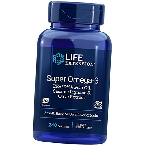 

Super Omega-3 Easy To Swallow Life Extension 240гелкапс (67346005)
