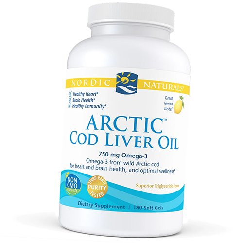 

Arctic Cod Liver Oil Softgel Nordic Naturals 180гелкапс Лимон (67352040)