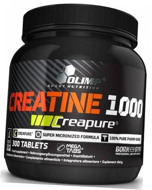 

Креатин Моногидрат, Creatine 1000, Olimp Nutrition 300таб (31283003)