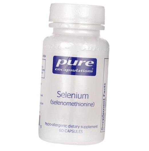 

Селенометионин, Selenium Selenomethionine, Pure Encapsulations 60капс (36361043)