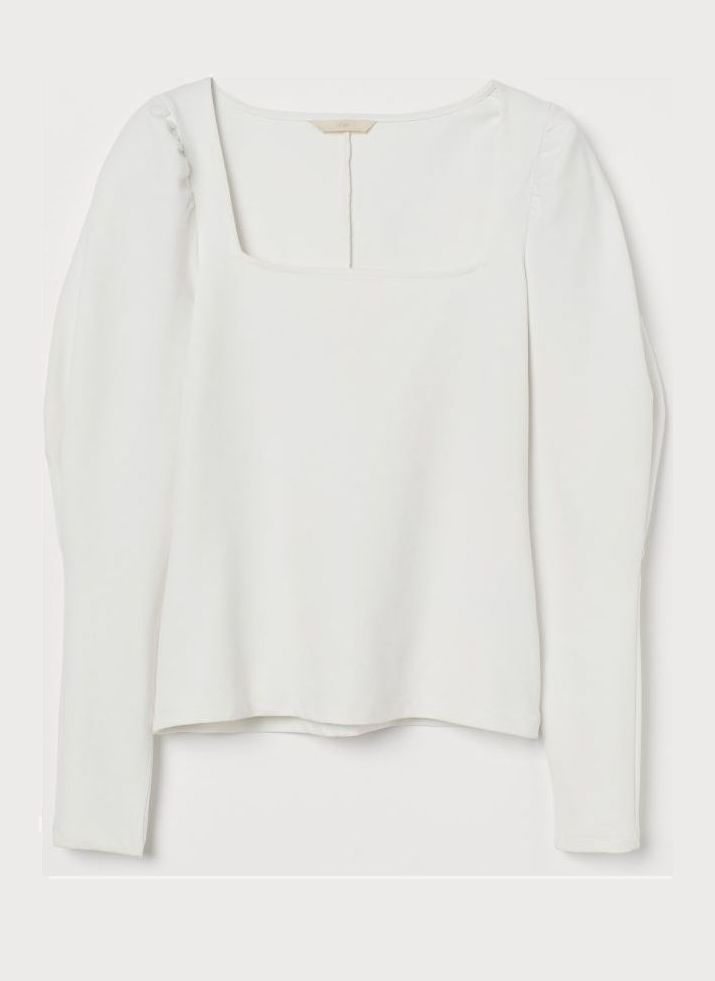 

Топ H&M 1203-8772221 S Белый
