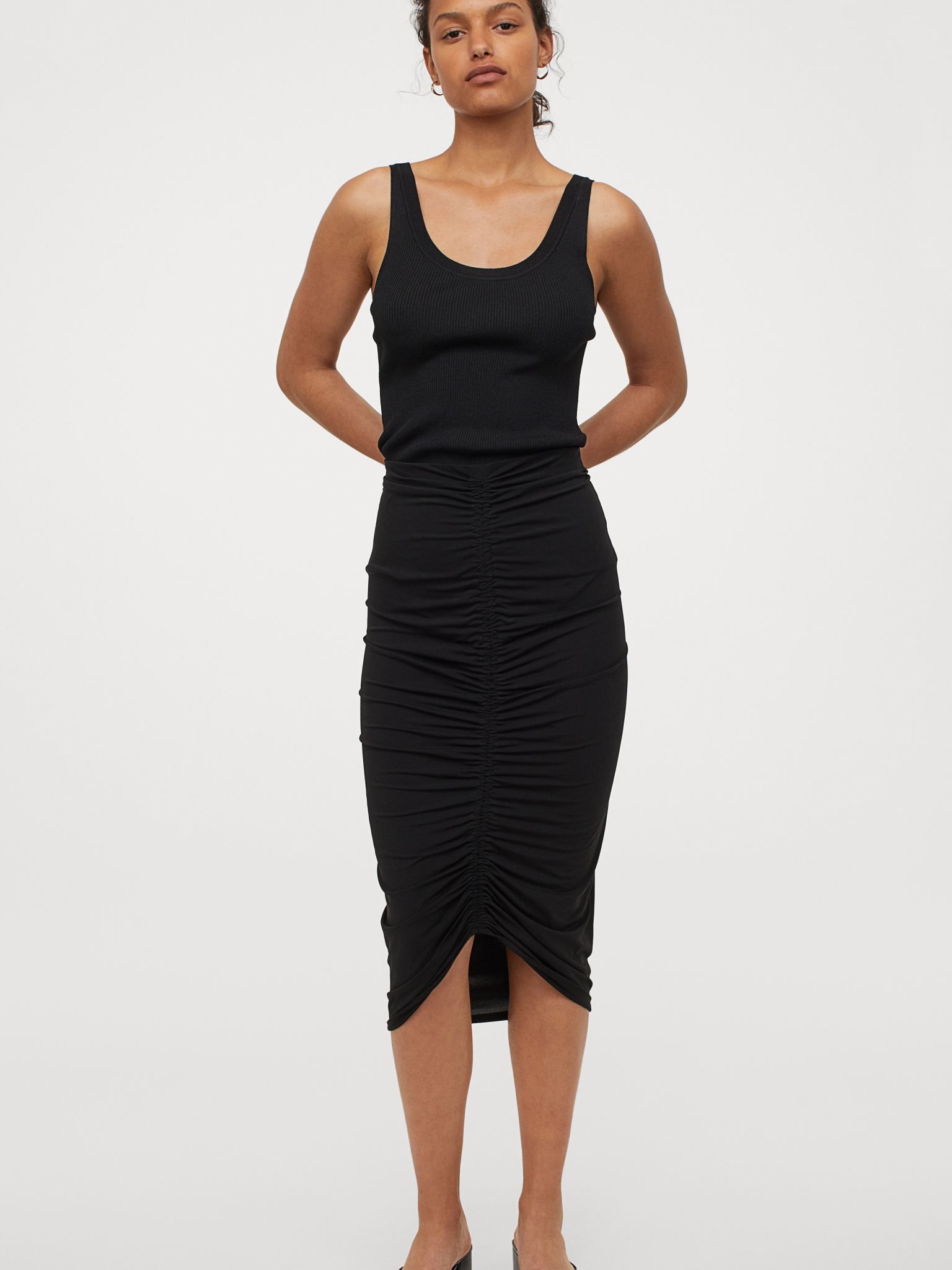 

Юбка H&M 211-9066451 XL Черная