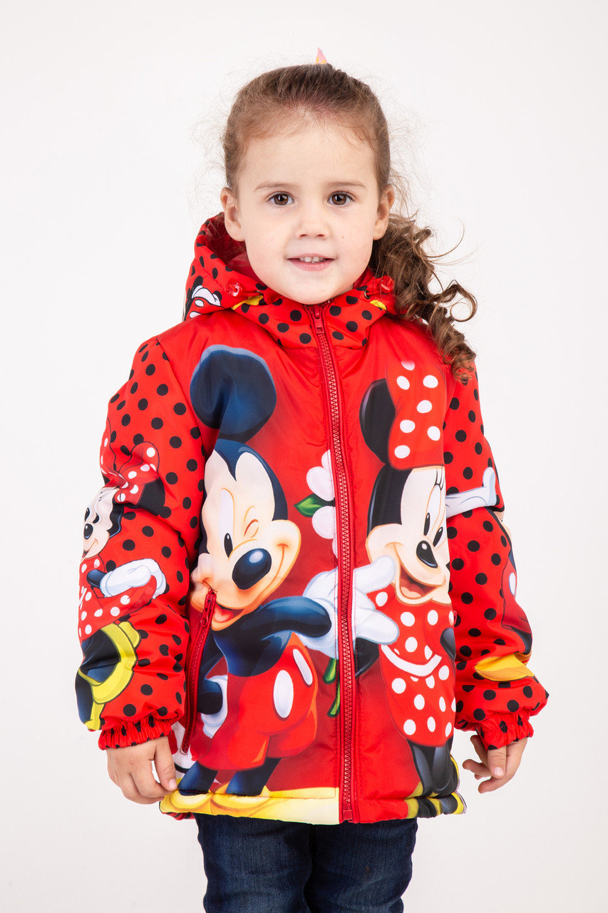 

Куртка демисезонная Барбос Mini Mickey Red 128