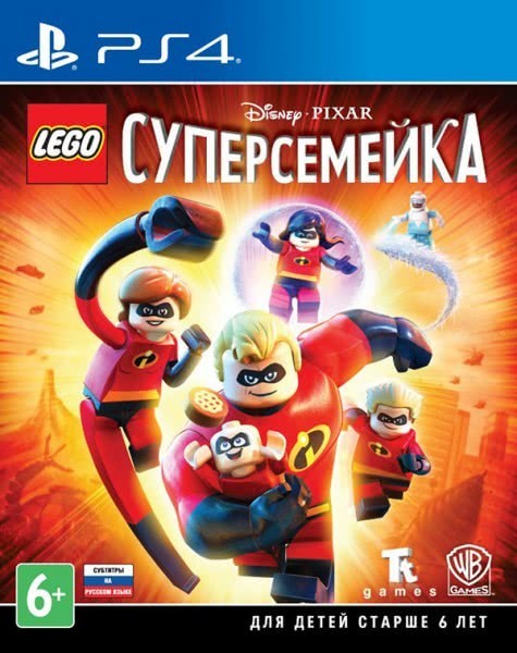 

LEGO Суперсемейка (Sony PlayStation 4 ,С русскими субтитрами)