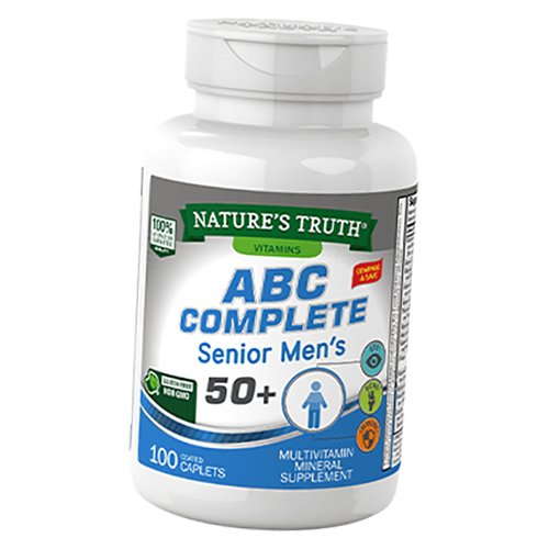 

Nature's Truth ABC Complete Senior Men's 50+ 100каплет (36509034)