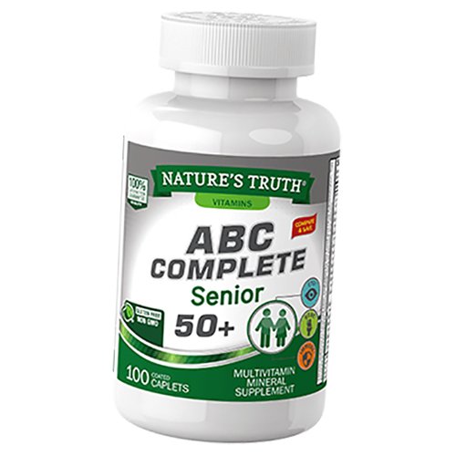 

Nature's Truth ABC Complete Senior 50+ 100каплет (36509033)