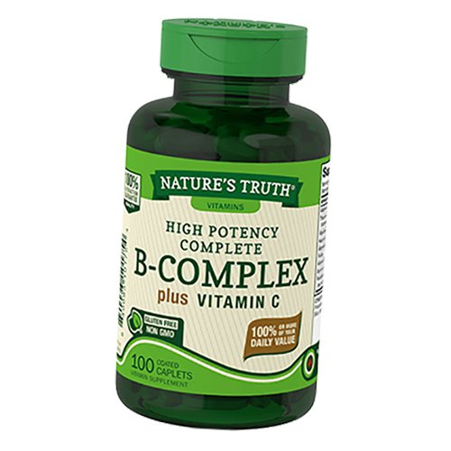 

Nature's Truth B-Complex plus Vitamin C 100каплет (36509032)