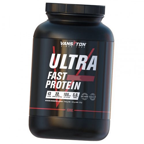 

Whey Ultra Fast Protein Ванситон 1300г Вишня (29173005)