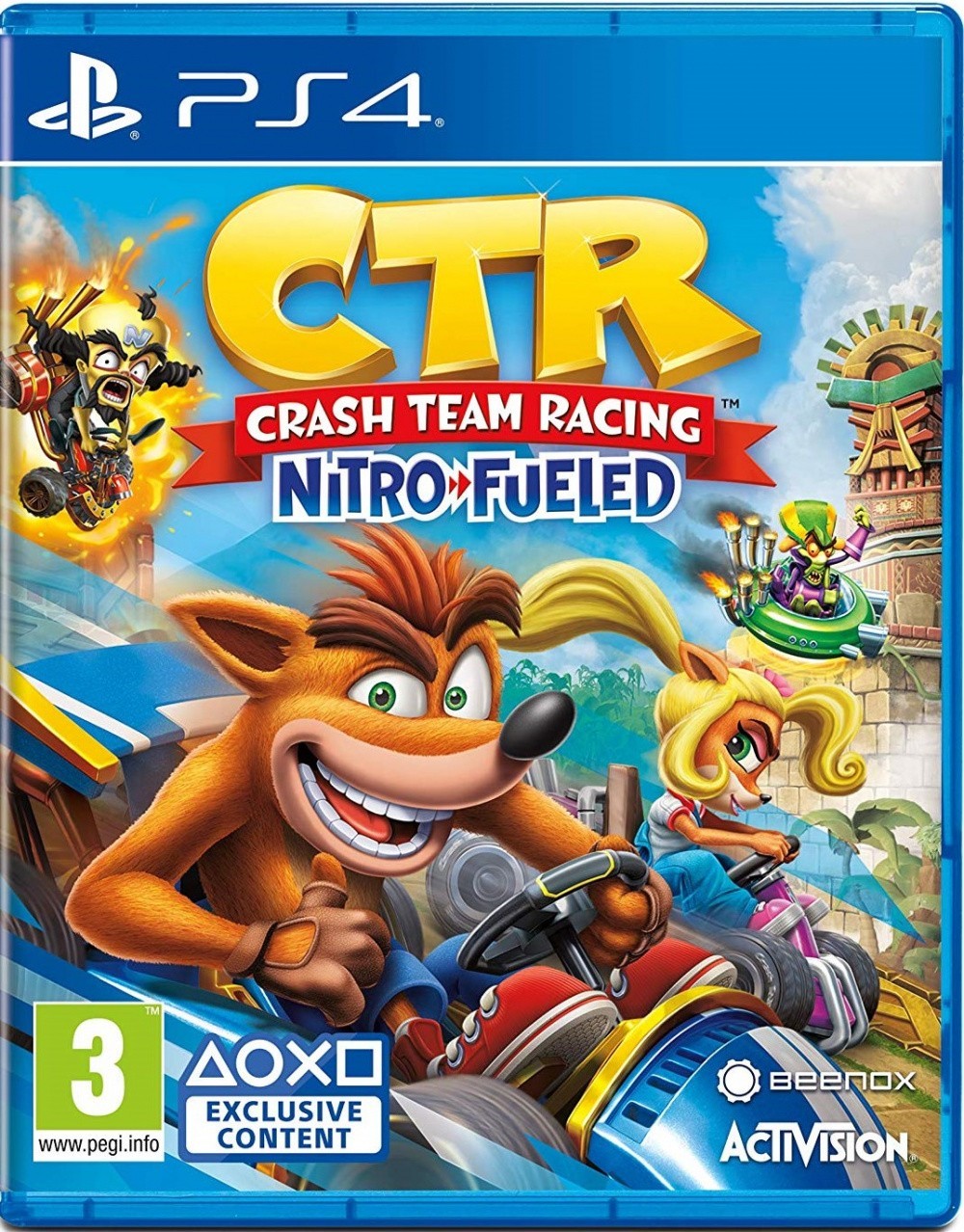 

Crash Team Racing (Sony PlayStation 4 ,Английская версия)