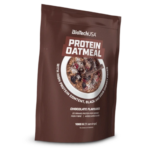 

Protein Oatmeal BioTech (USA) 1000г Шоколад-вишня (05084017)