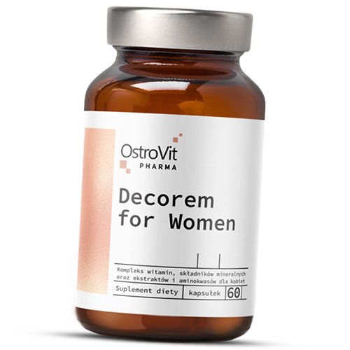 

Витаминный комплекс для женщин, Pharma Decorem For Women, Ostrovit 60капс (36250049)