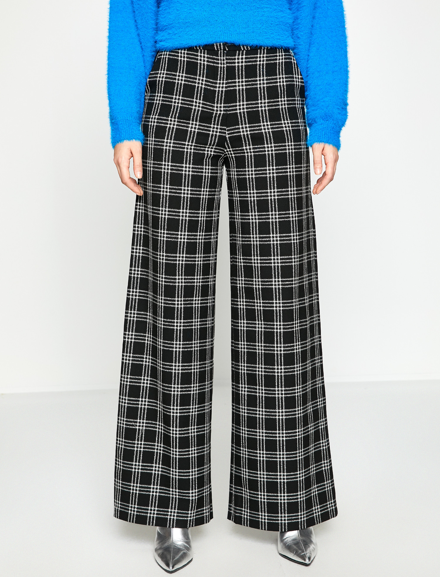 

Брюки Koton 8KAK42499UW-10P 34 Black Check