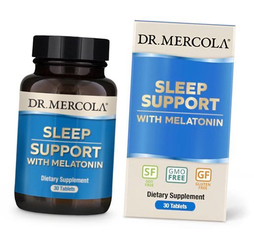 

Витамины Dr. Mercola Sleep Support with Melatonin Tab 30таб (72387004)