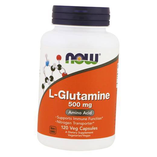 

Glutamine 500 Now Foods 120вегкапс (32128002)