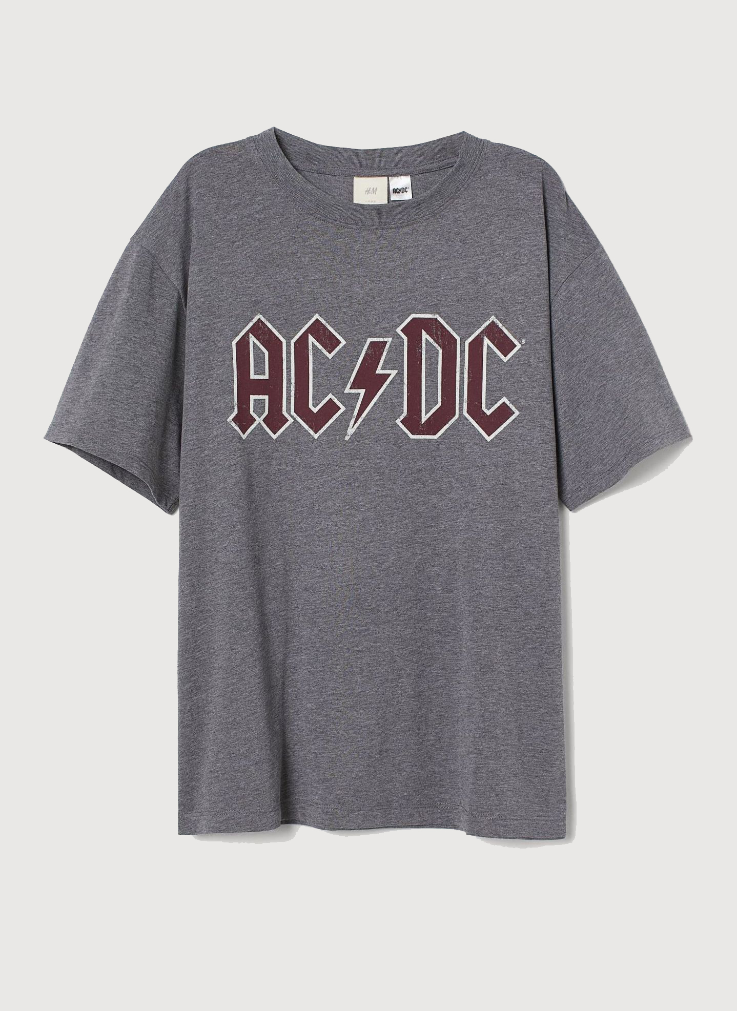 

Футболка H&M 403-8967002 S Темно-серая