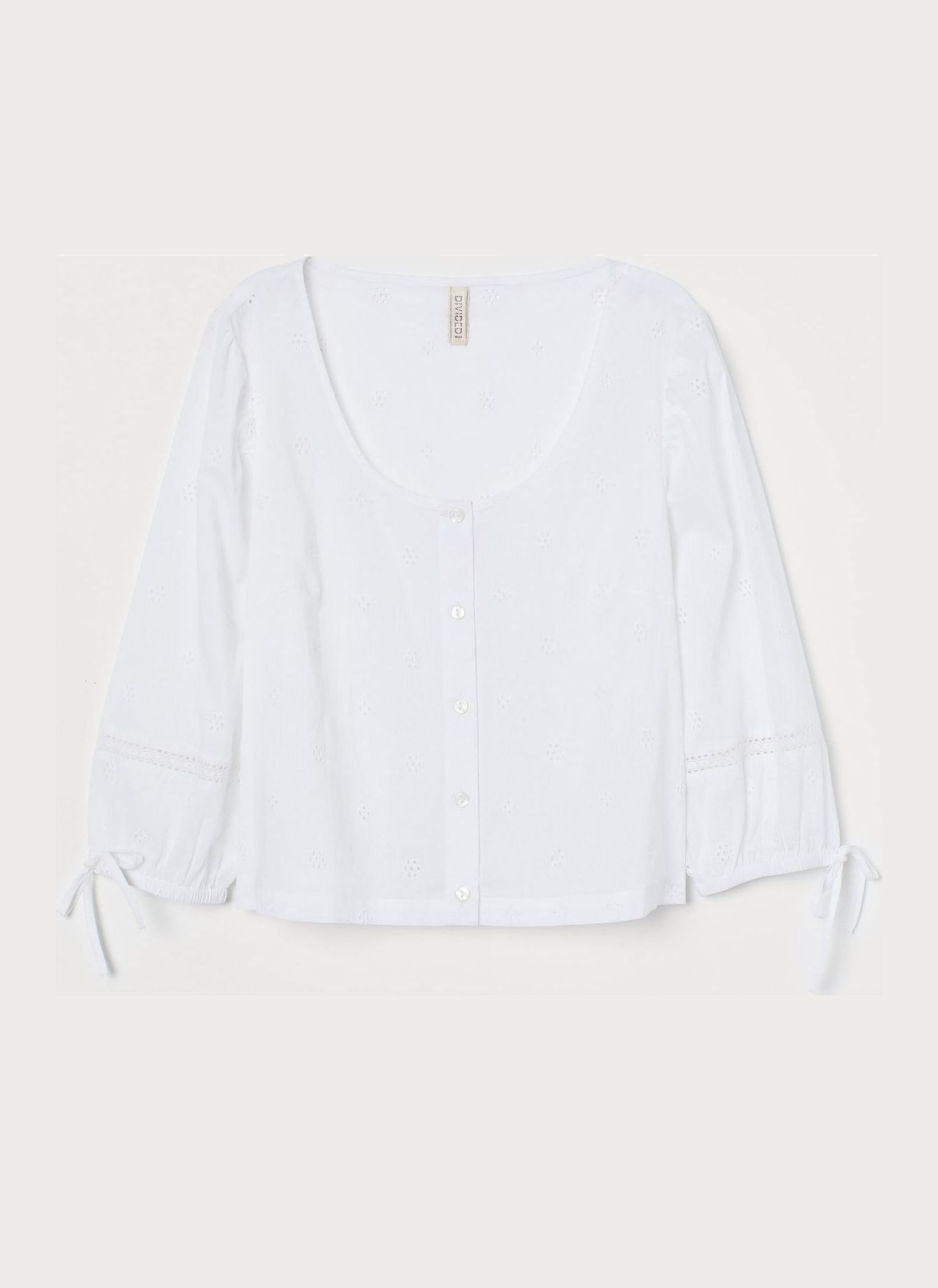 

Блузка H&M 503-8600301 40 Белая