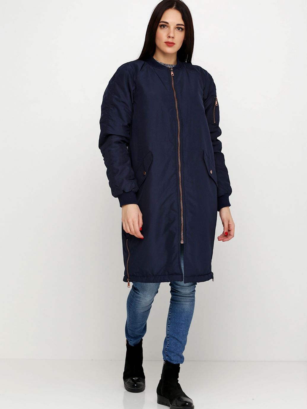 

Куртка H&M N4450424 S Темно-синяя