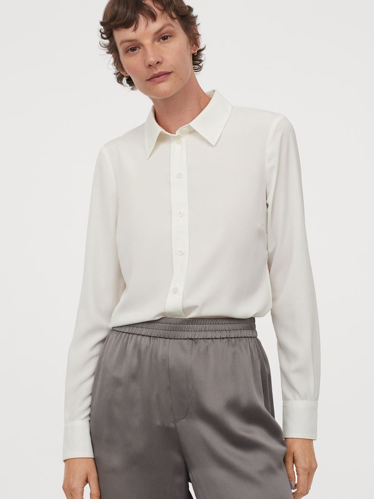 

Рубашка H&M 060889460 42 Белая