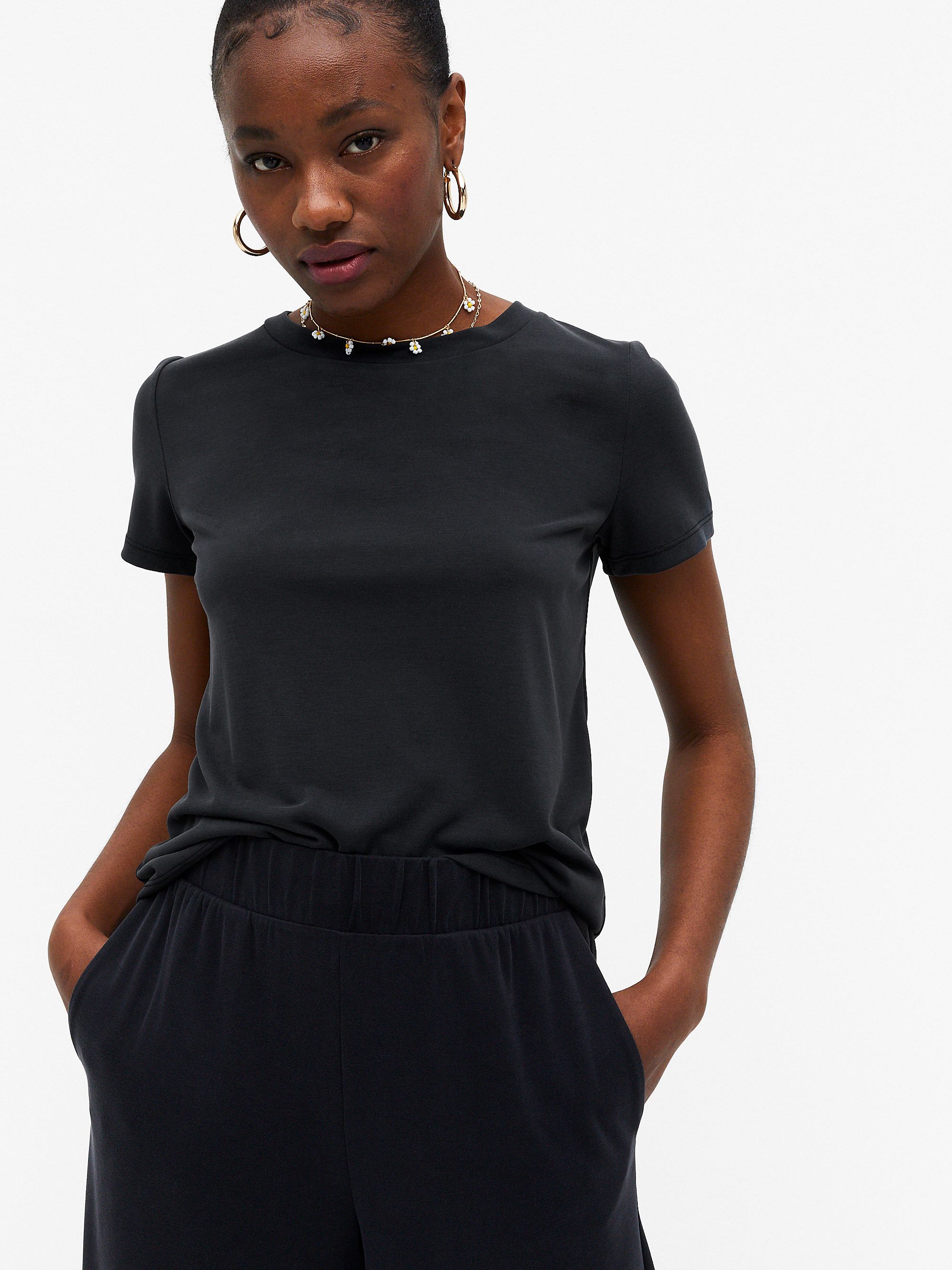 

Футболка Monki 060462965 М Черная