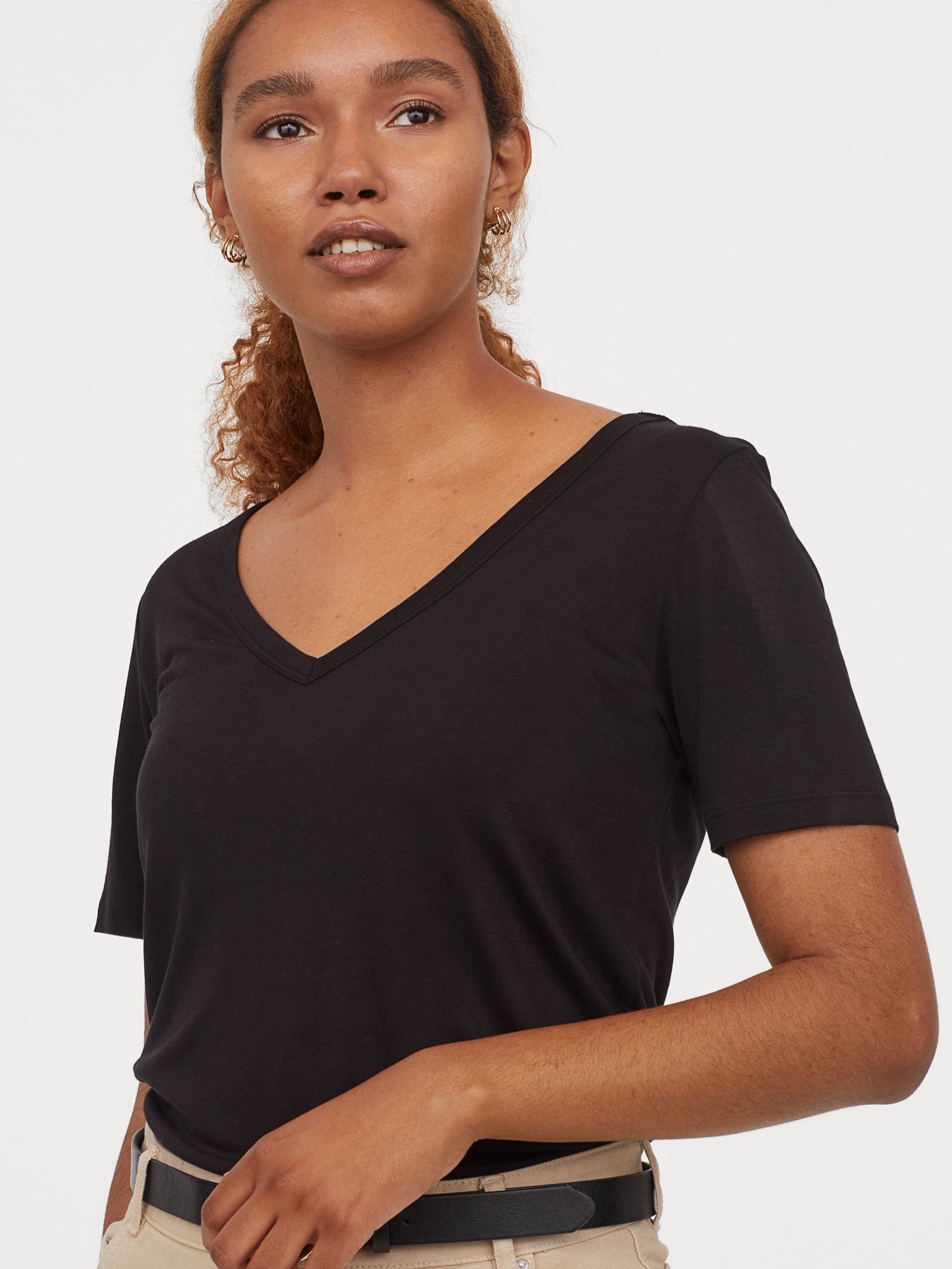 

Футболка H& 060767032 М Черная, Футболка H&M 060767032 М Черная