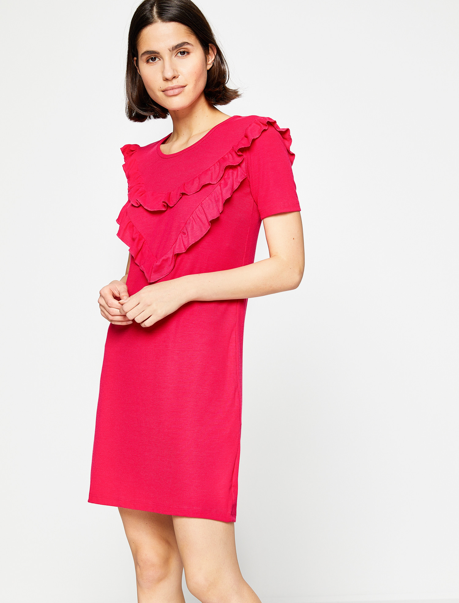 

Платье Koton 8KAK83434QK-301  Fushia, Платье Koton 8KAK83434QK-301 L Fushia