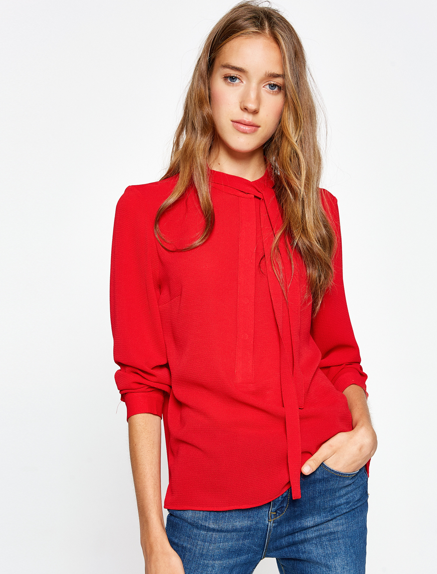

Блузка Koton 8KAK62287CW-410  Red, Блузка Koton 8KAK62287CW-410 34 Red