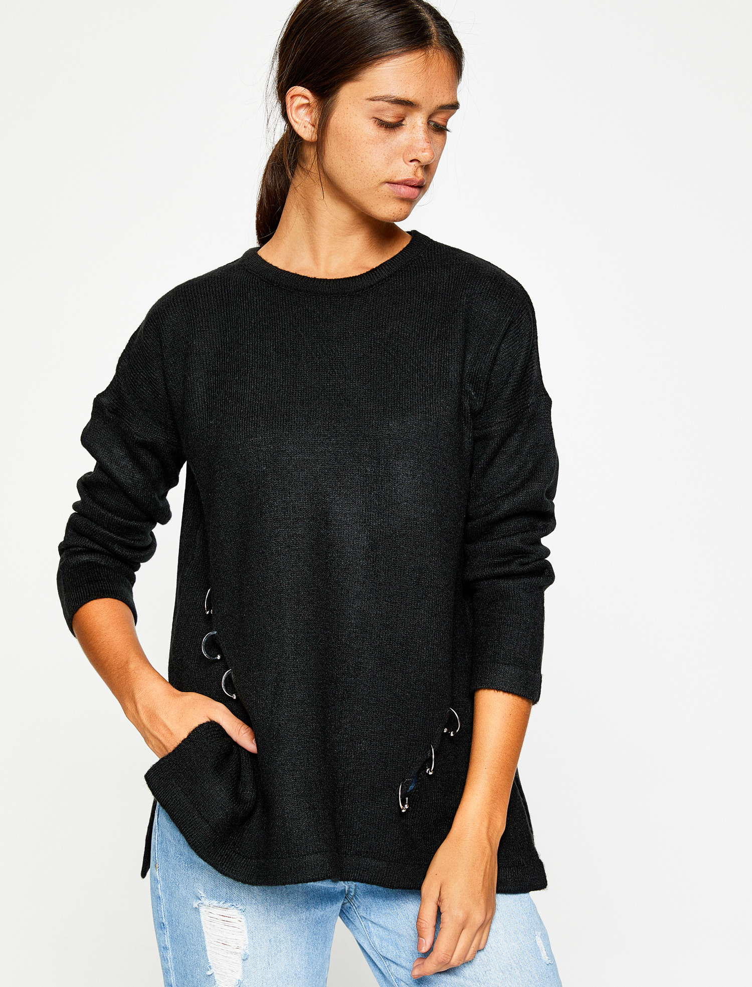 

Джемпер Koton 8KAK94685QT-999 XL Black