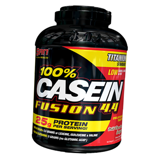 

Казеиновый Протеин, 100% Casein Fusion, San 1982г Молочный шоколад (29091004)