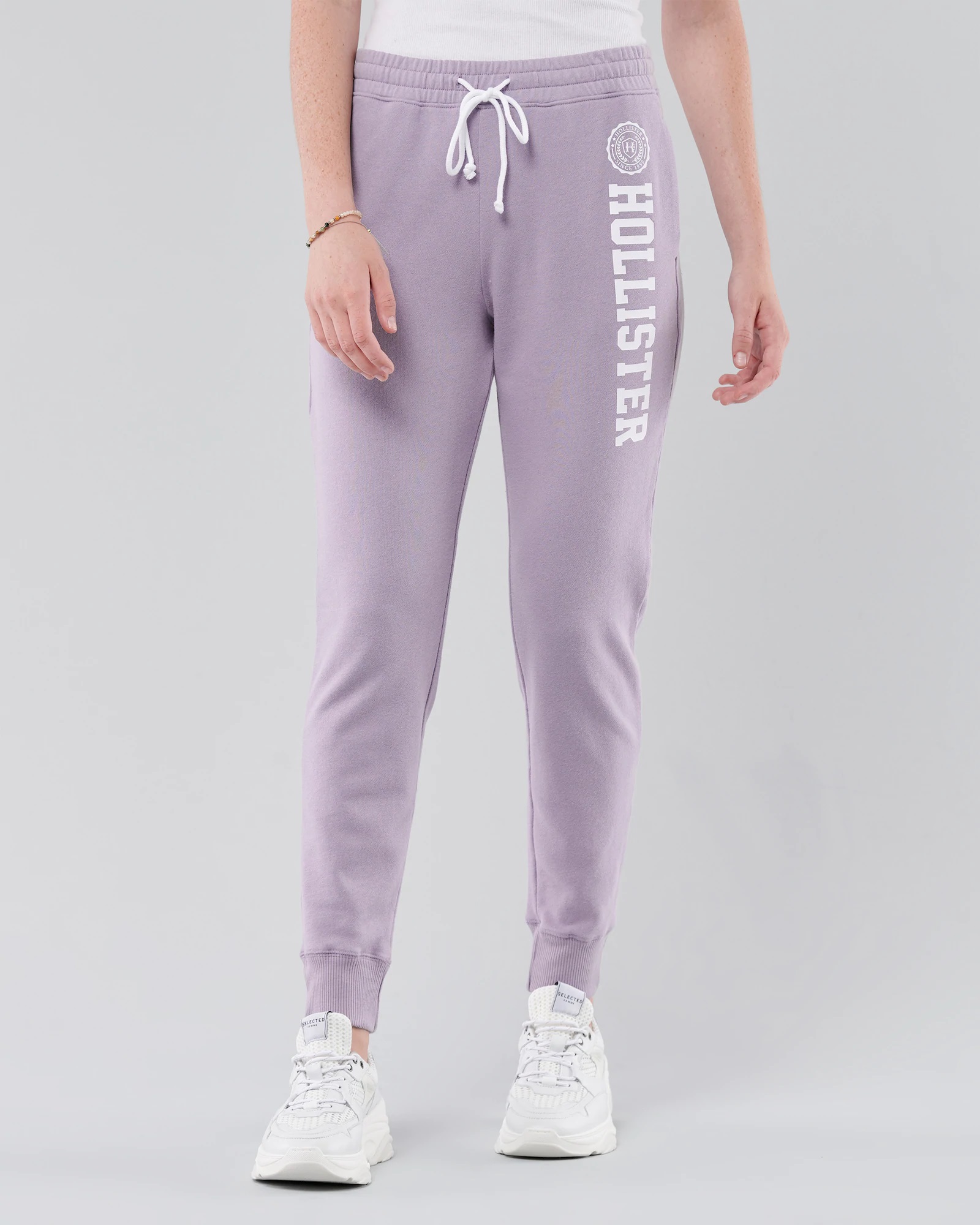 

Джоггеры женские - штаны джоггеры Hollister HC8422W  Светло-фиолетовый, Джоггеры женские - штаны джоггеры Hollister HC8422W M Светло-фиолетовый