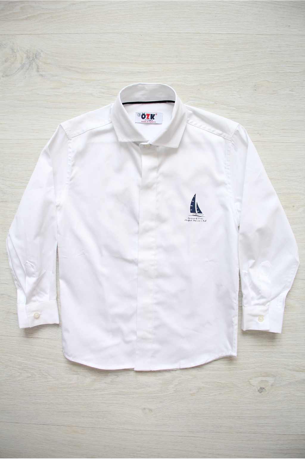 

Рубашка Ozk kids 110 см Белый