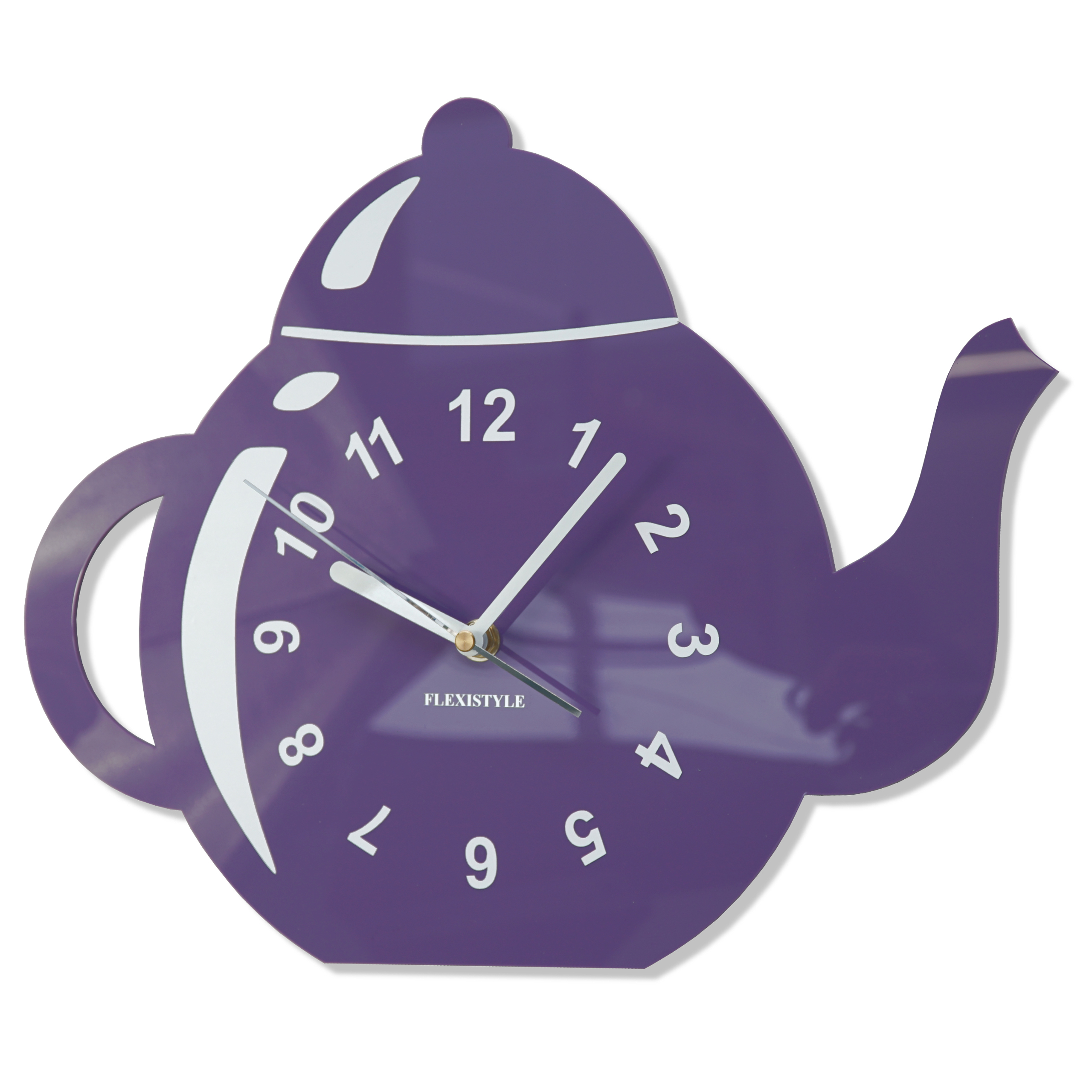 

Часы настенные Teapot фиолетовые для кухни 36 x 28 см FLEXISTYLE (z19a)