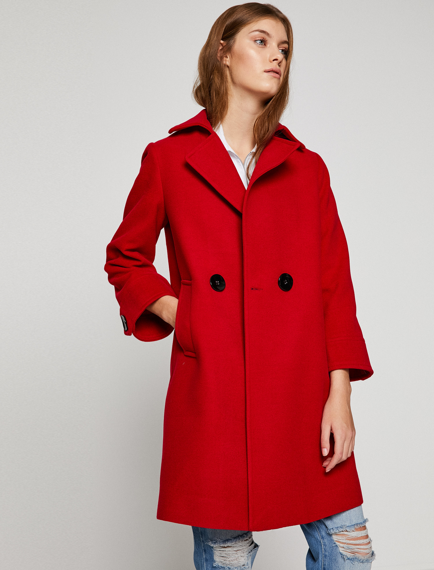 

Пальто Koton 8YAK06403EW-420 36 Red