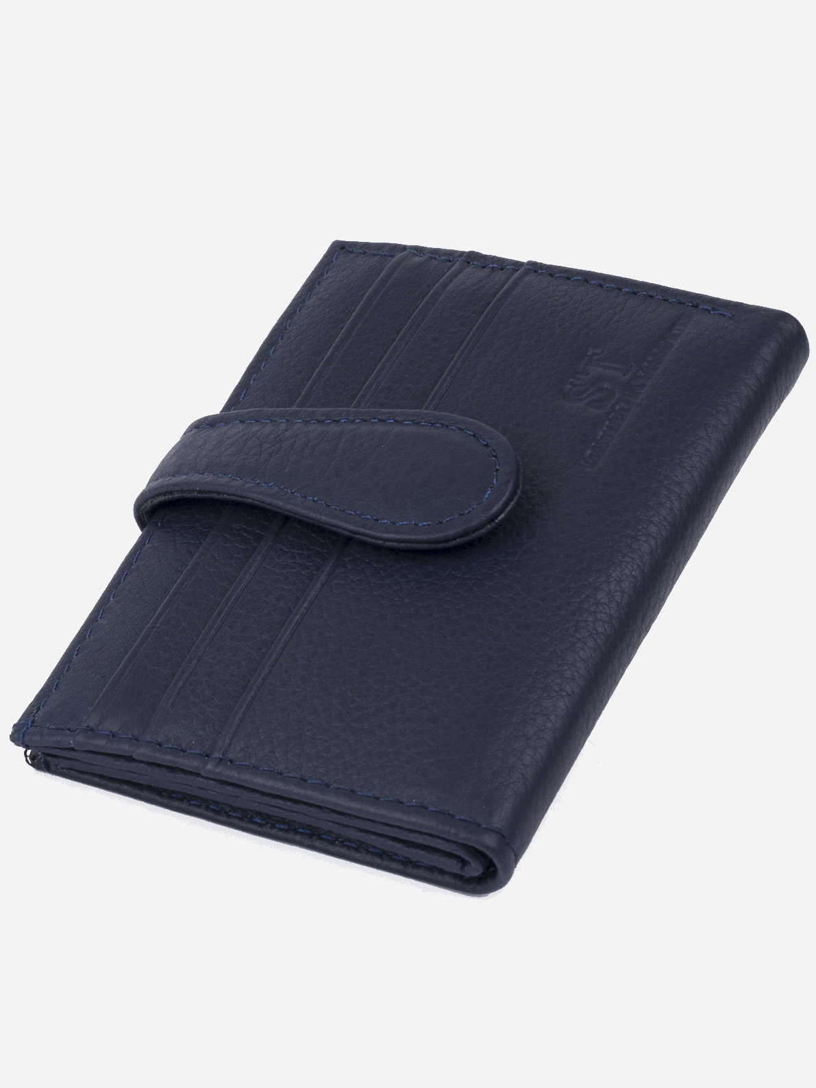 

Кошелек-картхолдер ST Leather Accessories 19210 Темно-синий
