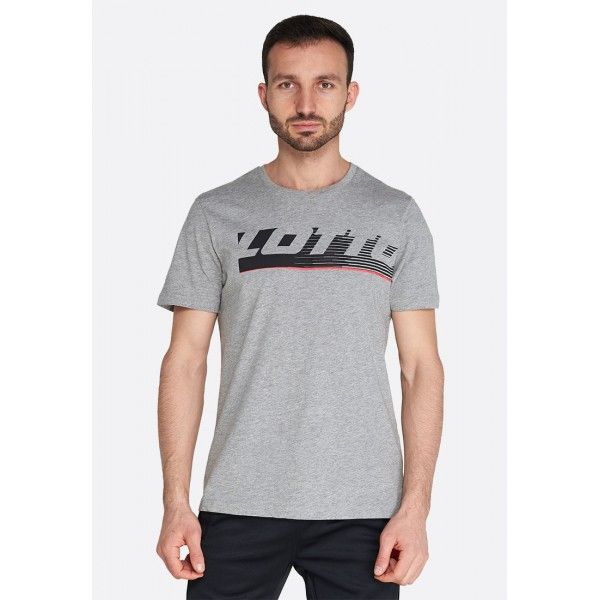 

Футболка мужская Lotto LOGO IV TEE BS MEL JS XXL GRYPHON GRAY 214441/Q17
