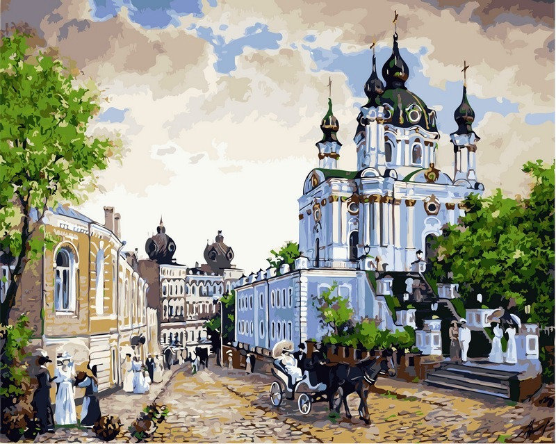 

Картина по номерам Babylon Андреевский спуск, 50 х 65 см (VPS370)