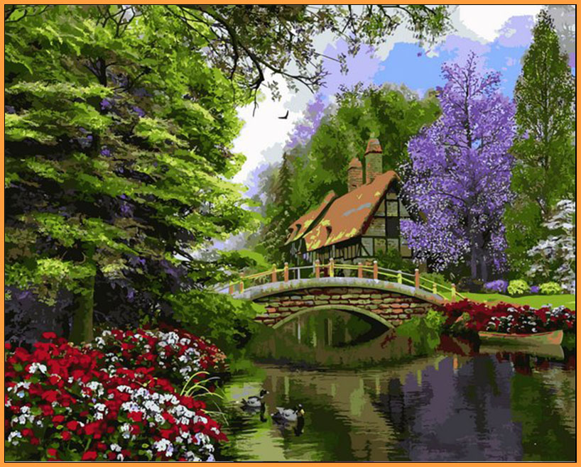 

Картина по номерам Babylon Тихий уголок, 40 х 50 см (NB1158R)