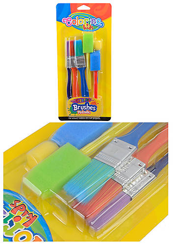 

Набор кистей Colorino Creative 3 кисти и 3 спонжа Colorino (39031PTR)