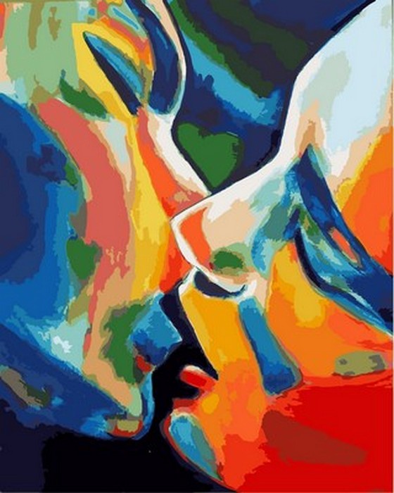 

Картина по номерам Mariposa Абстракция Поцелуй, 40 х 50 см (MR-Q2175)