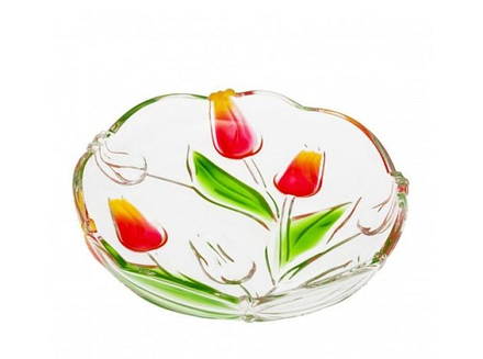 

Набір тарілок (W-6141) Nadine Satin Red Gold 18 см 3 шт.