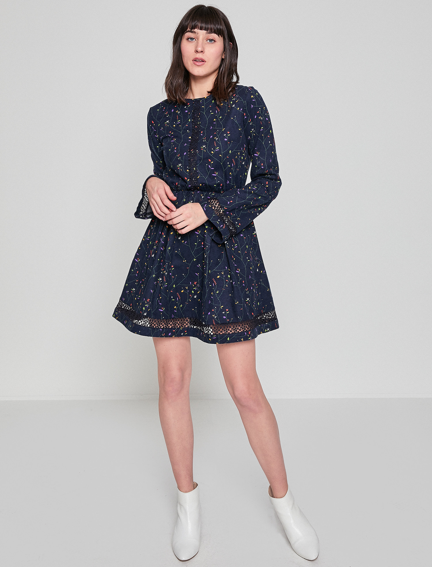 

Платье Koton 8KAL81069JW-75A 36 Navy Design