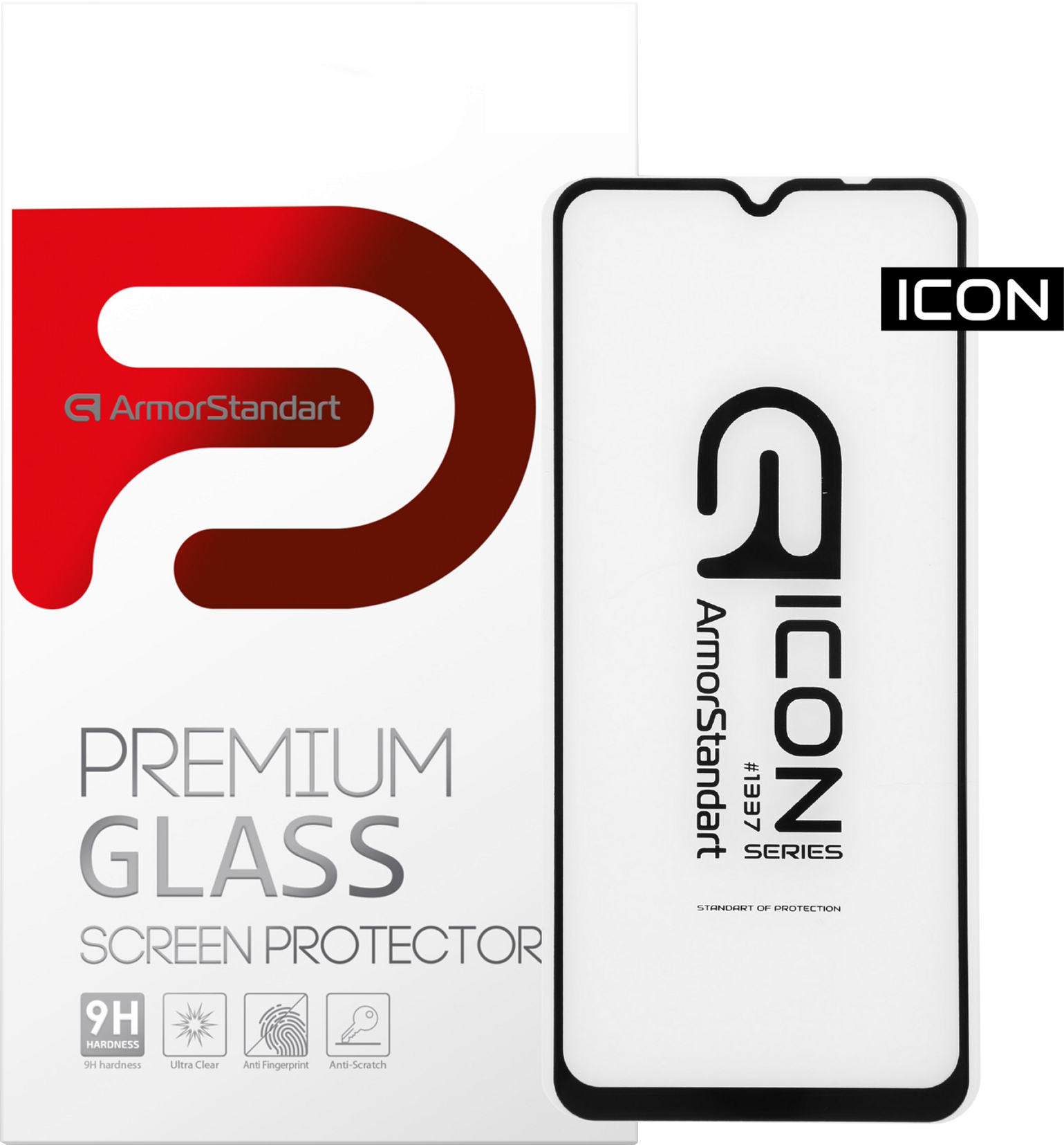 

Защитное стекло ArmorStandart Icon для Samsung Galaxy A02s (A025) Black