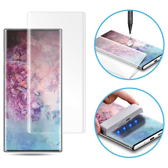 

Защитное 3D стекло Mocolo с УФ лампой для Samsung Galaxy Note 20 (Прозрачный)