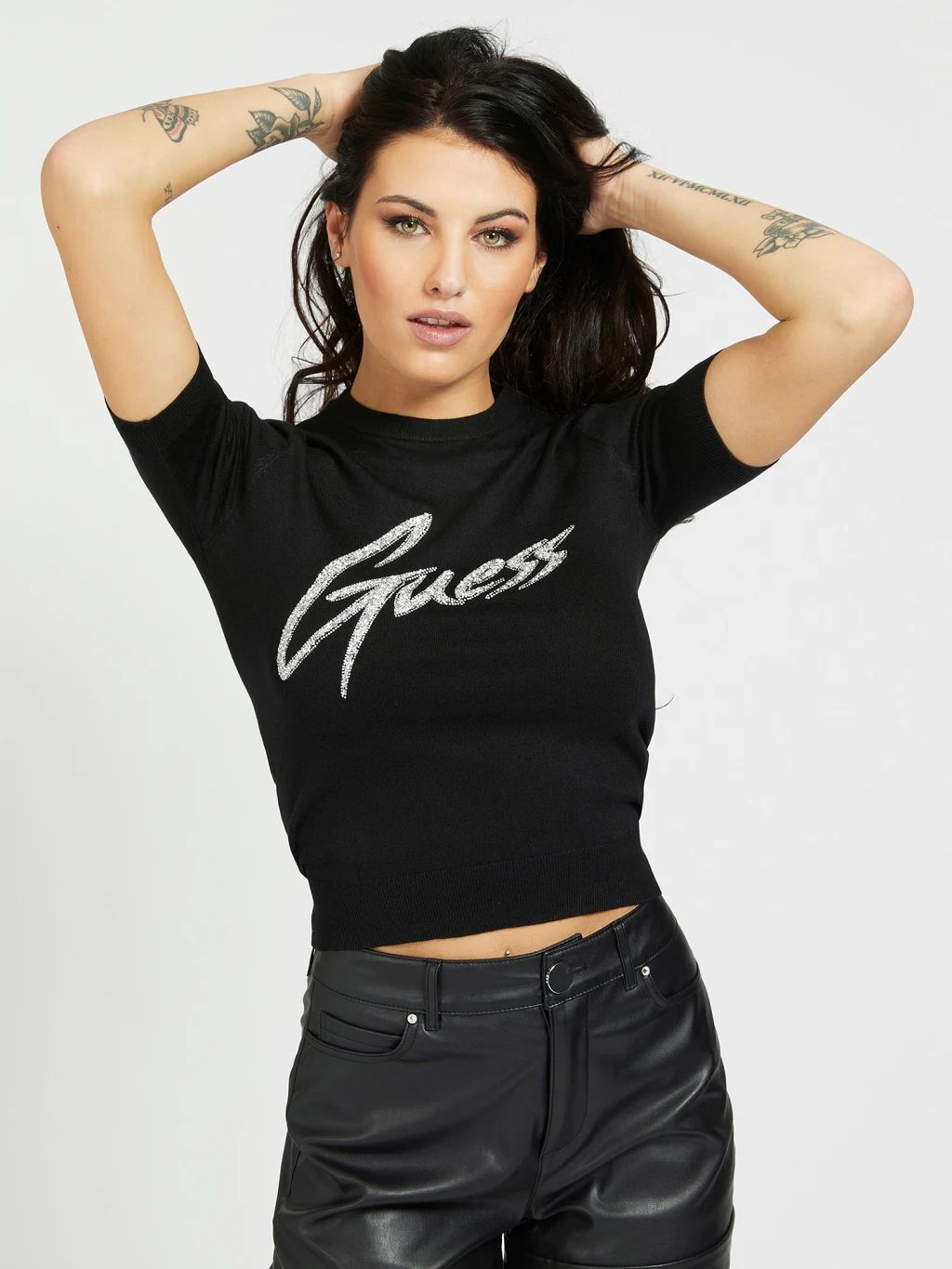 

Топ Guess W1RR85-Z2NQ0  Jet black A996, Топ Guess W1RR85-Z2NQ0 L Jet black A996